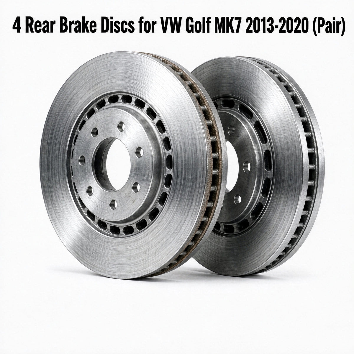 Rear Brake Discs for VW Golf MK7 2013-2020 (Pair)